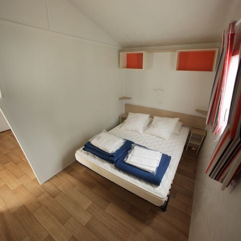 Mobilheim 6 Personen - ATLANTIK - 2 Schlafzimmer - TV - PLANCHA