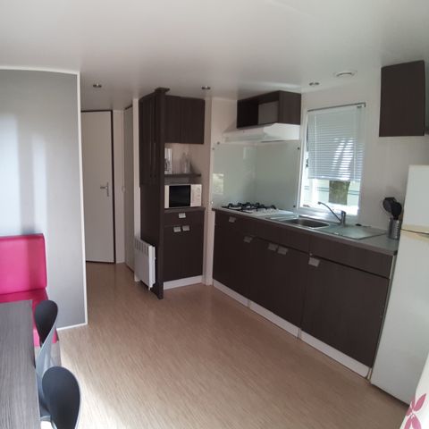 MOBILHOME 4 personnes - Mobil-home CONFORT - 2 chambres + terrasse+ grand frigo congélateur