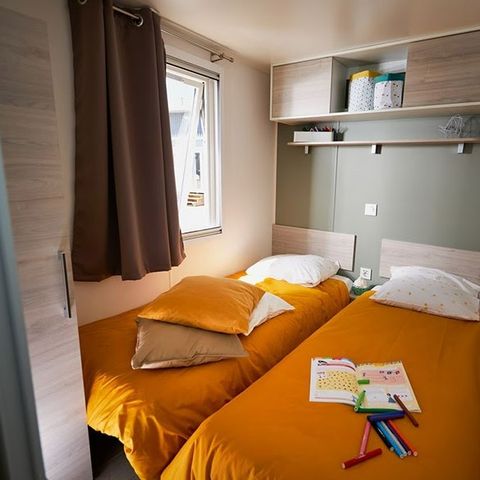 Stacaravan 6 personen - 2 kamers voor 4/6 personen