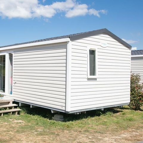 MOBILHEIM 8 Personen - Cottage Quatro - 4 Zimmer: 39 m² + 15 m² halbüberdachte Terrasse