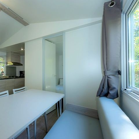 MOBILHOME 6 personnes - Comfort XL | 2 Ch. | 4/6 Pers. | Terrasse Couverte | Clim.