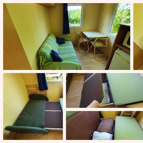 MOBILHOME 2 personnes - 1 chambre 2 couchages