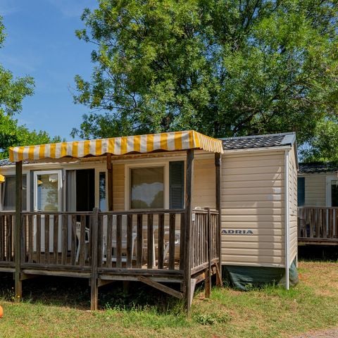 MOBILHOME 6 personnes - Mobil-home | Comfort | 3 Ch. | 6 Pers. | Terrasse surélevée | Clim.