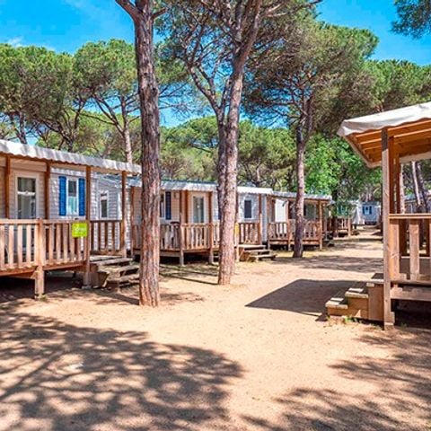 MOBILHOME 4 personnes - Comfort XL | 2 Ch. | 4 Pers. | Terrasse surélevée | Clim.