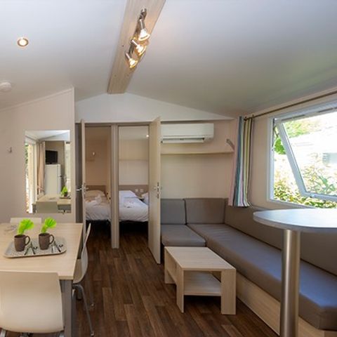 MOBILHOME 6 personas - Comfort XL | 3 Dormitorios | 6 Pers | Terraza elevada | Aire acondicionado