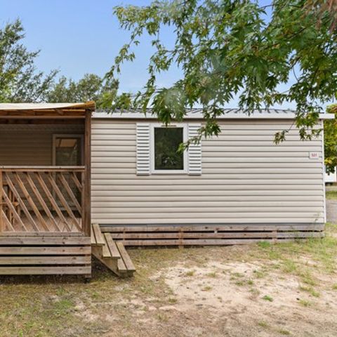 STACARAVAN 4 personen - Mobile-home | Comfort | 2 Slaapkamers | 4 Pers. | Single terras | Air-con.