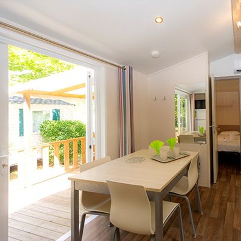 MOBILHOME 6 personnes - Mobil-home | Comfort | 3 Ch. | 6 Pers. | Terrasse simple | Clim.