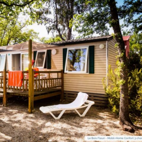 MOBILE HOME 6 people - Cottage sleeps 6, 3 bedrooms (air conditioning, TV)