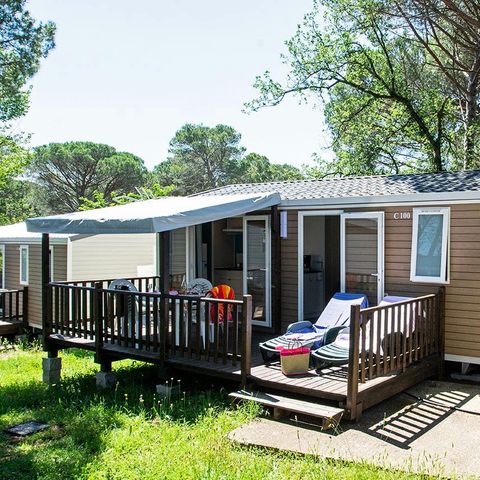 MOBILE HOME 8 people - Luxury 4 Rooms 6/8 Persons Air-conditioned + TV