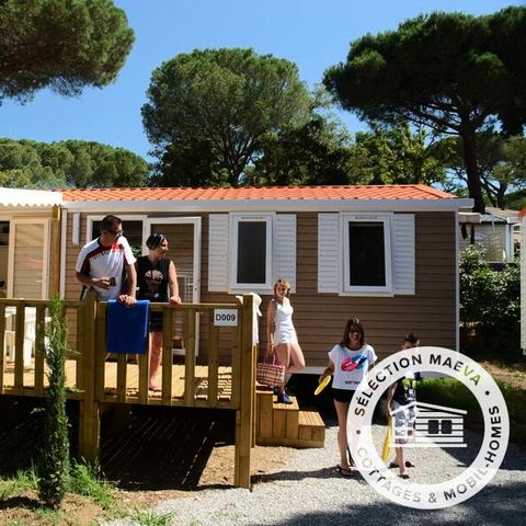 MOBILHOME 6 personnes - Luxe 4 Pièces Climatisé + TV