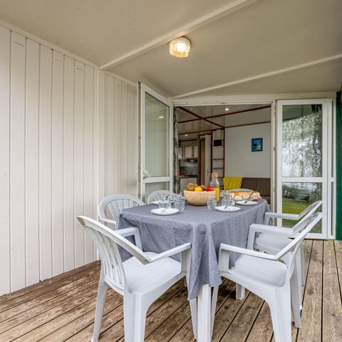 Chalet 6 personen - Chalet RÊVE uitzicht rivier Dimanche/Dimanche (35 m²) - n°91 tot 95