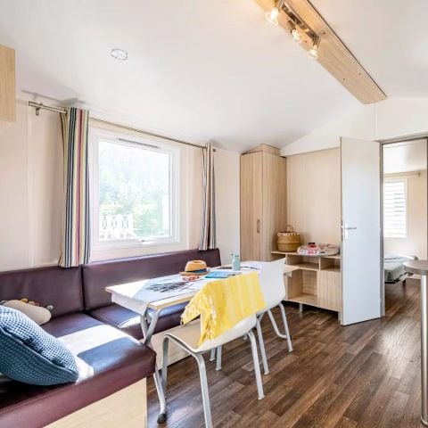 MOBILHOME 6 personnes - 2 chambres en bord de Rivière et climatisé (29 m²) n°0 à 2 6 personnes