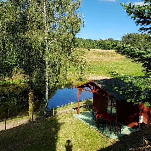 CHALET 4 Personen - Campahutte (ohne Sanitäranlagen)