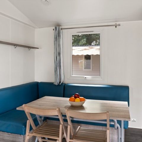 Stacaravan 4 personen - Mobile-home | Comfort XL | 2 slaapkamers | 4 pers. | Verhoogd terras | Air-con.