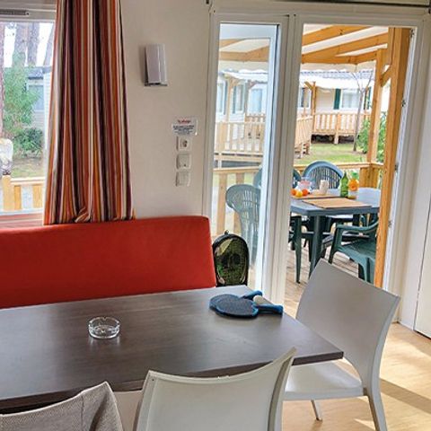 MOBILHOME 6 personnes - Classic | 3 Ch. | 6 Pers. | Terrasse surélevée | Clim.