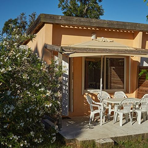 Apartement 4 Personen - Chalet | Classic | 1 Schlafz. | 4/6 Pers. | Einfache Terrasse | Klimaanlage