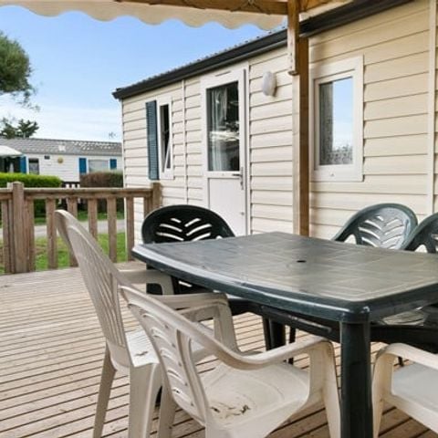 MOBILHOME 6 personnes - Mobil-home | Classic XL | 3 Ch. | 6 Pers. | Terrasse surélevée | Clim.