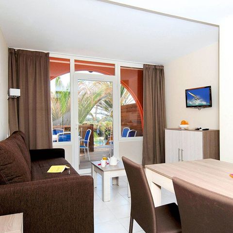 APARTMENT 4 Personen - 2-Zimmerwohnung 4 Pers. Poolseite