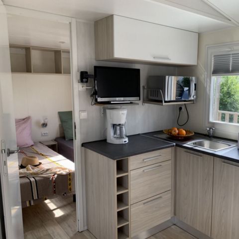 Mobilheim 4 Personen - Mobil Home 3 Zimmer Classik 4 Personen Klimatisiert + TV