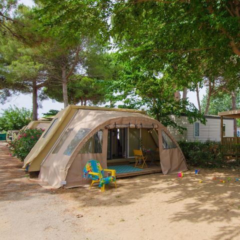 UNUSUAL ACCOMMODATION 4 people - Coco Sweet Tent 4Pers 2Ch. non air-conditioned