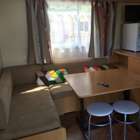 MOBILHEIM 4 Personen - 2 Schlafzimmer nicht klimatisiert + Terrasse