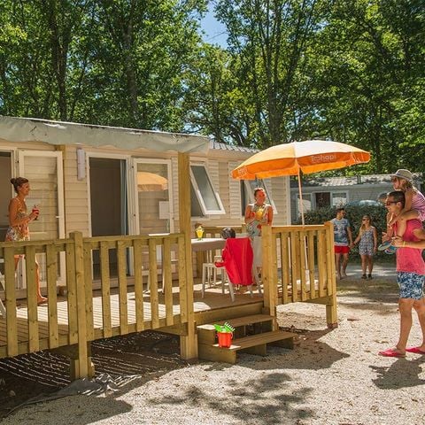 MOBILHOME 4 personnes - Comfort | 2 Ch. | 4 Pers. | Terrasse Couverte | Clim.