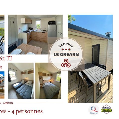 MOBILHOME 4 personnes - Bergame 762 TI 2 ch