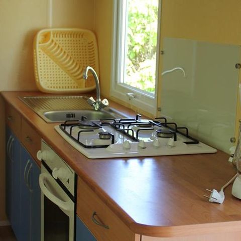 MOBILHOME 5 personnes - 21m² + terrasse