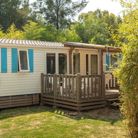 MOBILHOME 6 personnes - Mobil-home | Classic XL | 3 Ch. | 6 Pers. | Terrasse surélevée | Clim.