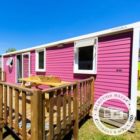 MOBILE HOME 6 people - Comfort 4 Rooms Air-conditioned + TV