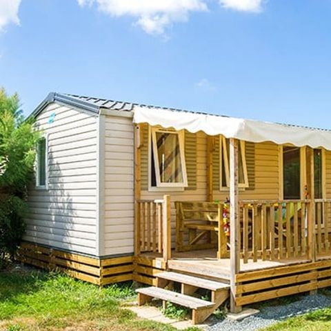 MOBILHOME 6 personnes - Mobil-home | Comfort XL | 2 Ch. | 4/6 Pers. | Terrasse Couverte