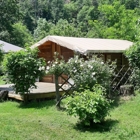 CHALET 4 personas - CABANE TRAPPEUR sin sanitarios 19,5 m² (19,5 m²)