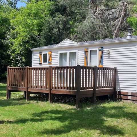 MOBILE HOME 6 people - COTTAGE FLOWER 2-bedroom mobile home, 28 m², with a terrace