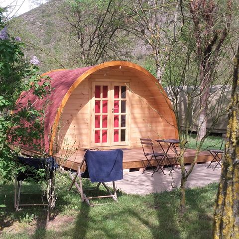 UNUSUAL ACCOMMODATION 2 people - POD 12 m² without sanitary facilities