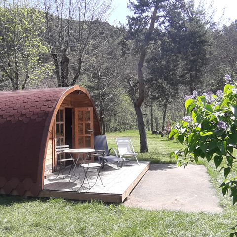 UNUSUAL ACCOMMODATION 2 people - POD 12 m² without sanitary facilities