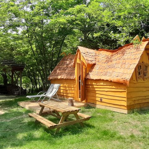 UNUSUAL ACCOMMODATION 4 people - Enchanted cabin