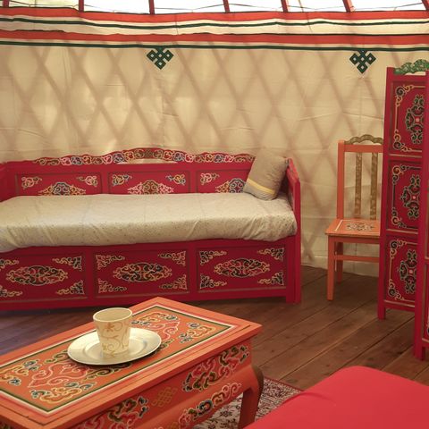 UNUSUAL ACCOMMODATION 5 people - Kirghiz yurt with sanitary facilities for 5 people