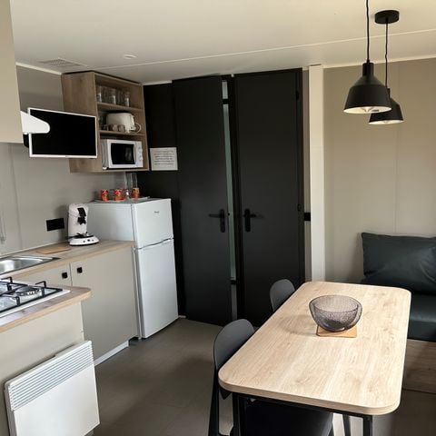 MOBILHOME 5 personnes - LOGGIA 2- Mobile-home 25m² + Terrasse bois couverte 9m²