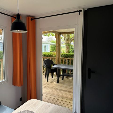 MOBILE HOME 5 people - LOGGIA 2- Mobile-home 25m² + Covered wooden terrace 9m²