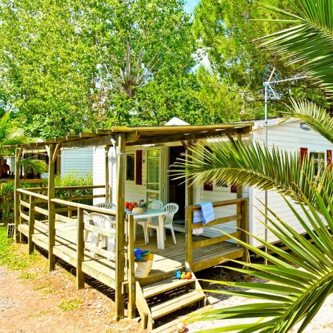 MOBILE HOME 6 people - 3 Rooms 4/6 Persons Air-conditioned + TV