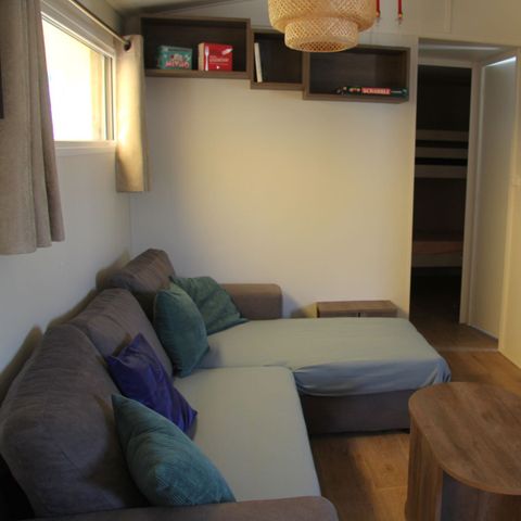 MOBILE HOME 8 people - Privilège 40m² - 3 bedrooms - Air conditioning - 2 TV - LV - Oven