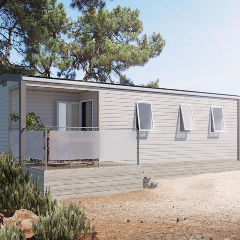 MOBILE HOME 6 people - Privilège 27m² - 3 bedrooms - Air conditioning + TV + Dishwasher