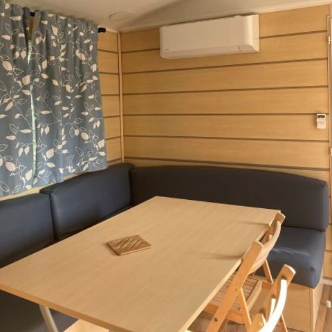 Mobilheim 6 Personen - Mobil Home Pappel 4 Zimmer 6 Personen Klimatisiert + TV