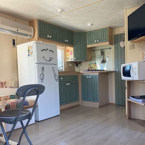 MOBILHOME 4 personnes - Laurier - climatisé - 2 chambres