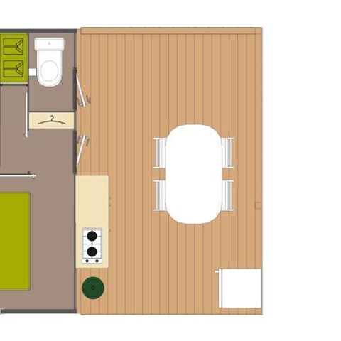 CASA MOBILE 4 persone - Tithome (senza bagno)