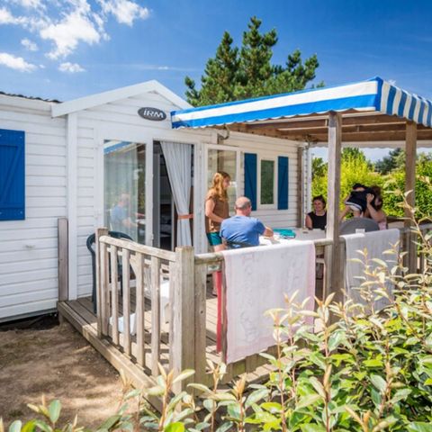 Stacaravan 5 personen - Cottage standaard eco 4/5 pers. 2 slaapkamers