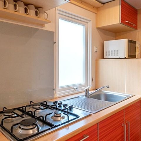 MOBILHOME 6 personnes - Classic XL | 2 Ch. | 4/6 Pers. | Terrasse Couverte