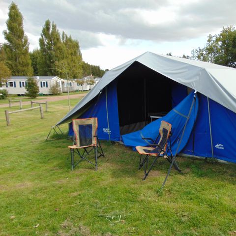 Zelt 2 Personen - Pauschale Ready to Camp (Strom 6 A)