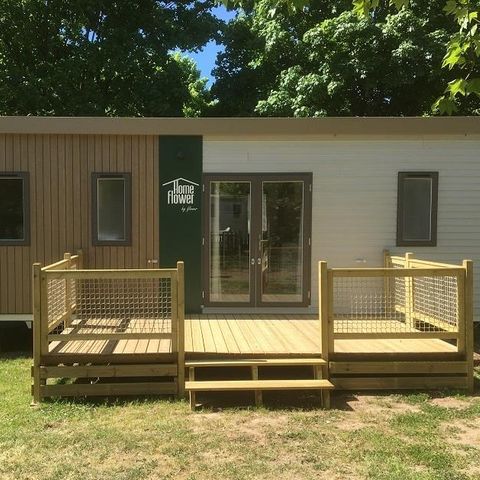 MOBILHOME 8 personnes - Homeflower Premium 31m² / 3 chambres - terrasse