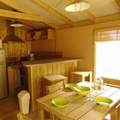 UNUSUAL ACCOMMODATION 6 people - Sweet Flower Premium on stilts 43m² / 2 bedrooms - terrace